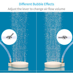 Pawfly 3/16in inlet air flow lever distributor ensures leak-proof setup.