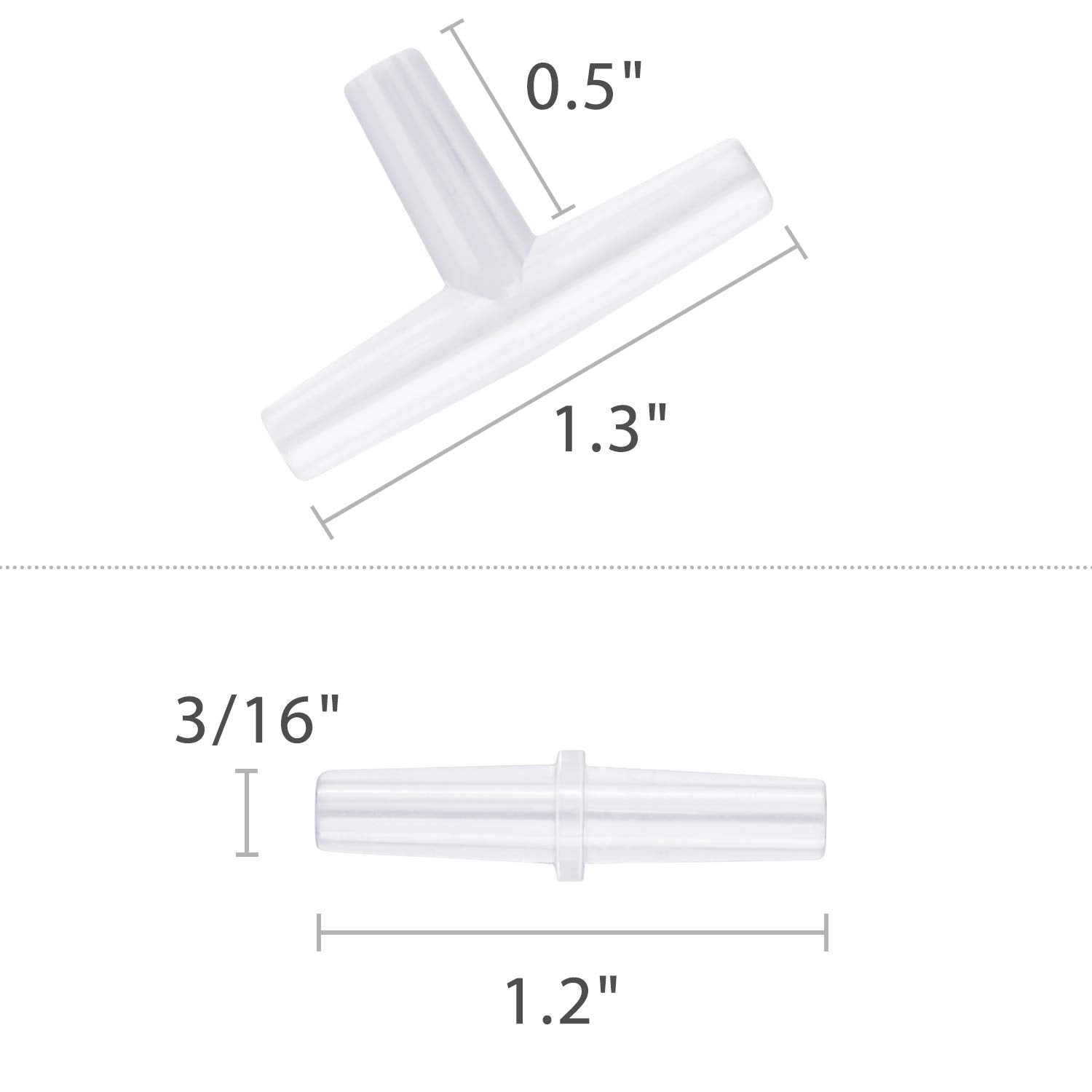 Pawfly 20-pack air-tube connectors enable scalable aquarium aeration.