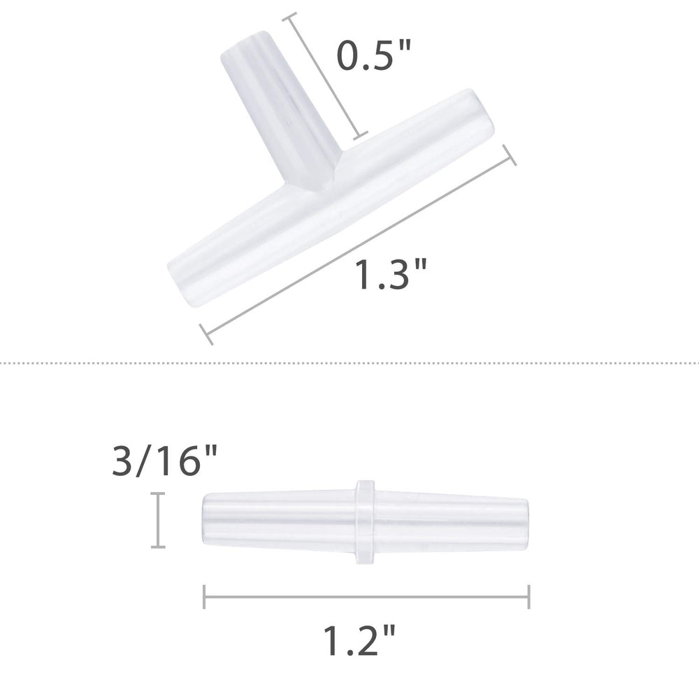 Pawfly 20-pack air-tube connectors enable scalable aquarium aeration.