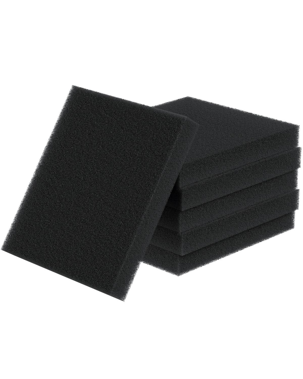 Pawfly 6-pack bio sponge filter media pad for clear water and easy filtration.