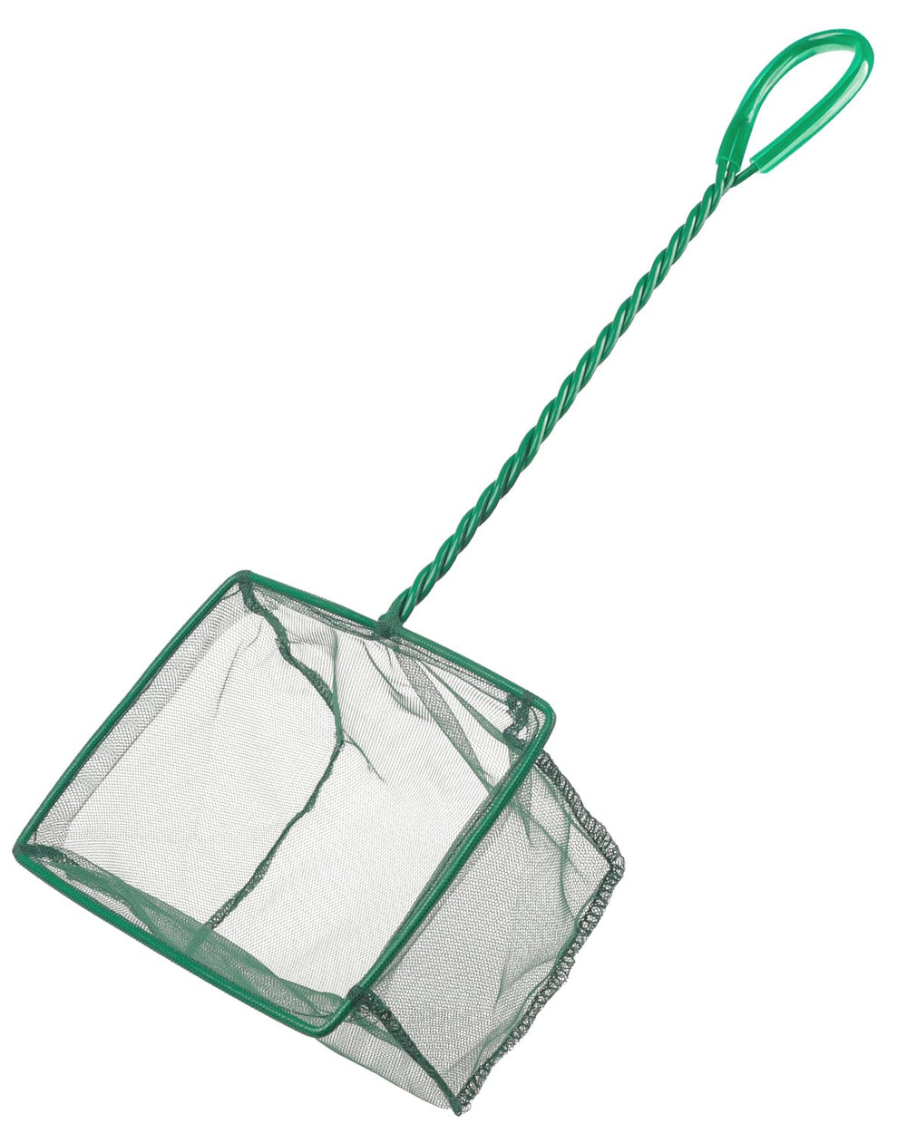 Pawfly six inch net with square mesh for gentle fish transfers