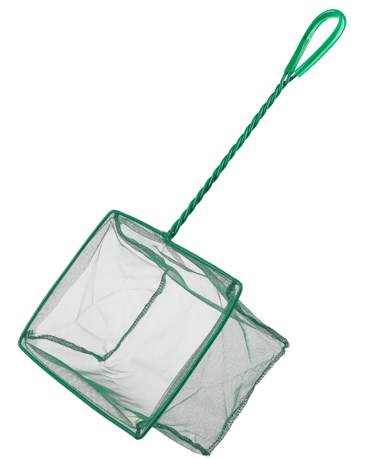 Pawfly 8inch aquarium net square frame for safe, gentle fish transfer.