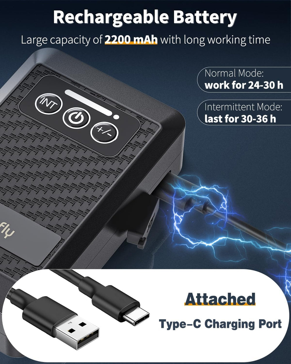 Pawfly adjustable-flow-levels demonstrate versatile oxygen output for fish and bait.