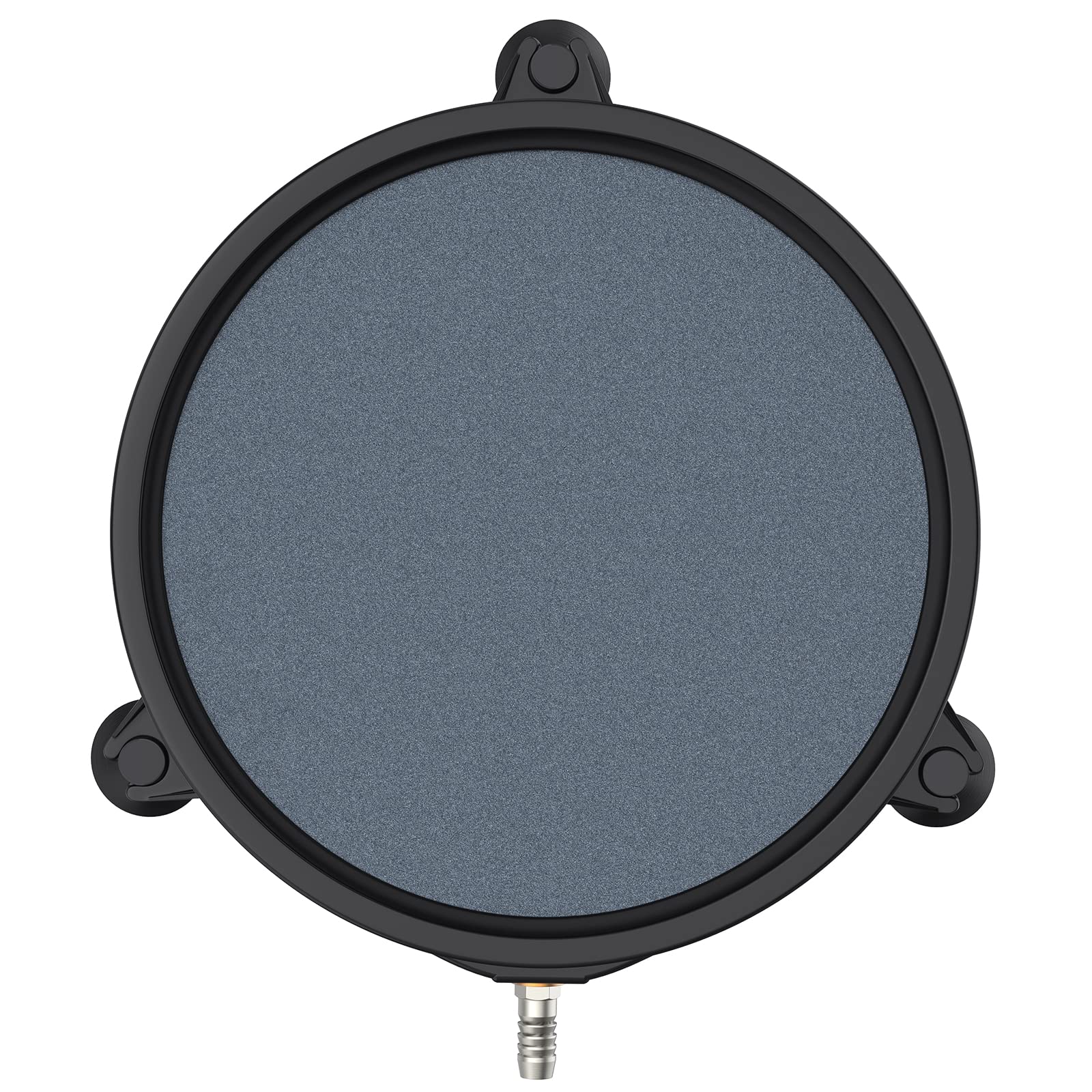 Pawfly 8-inch air stone disc delivering dense bubbles for aquarium aeration.