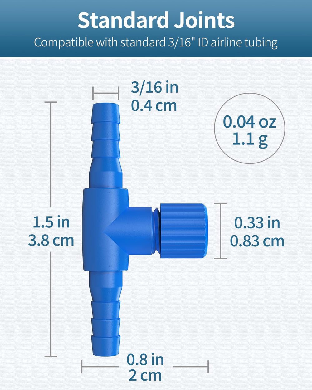 Pawfly lightweight plastic regulator shown with adjustable knob for gentle aeration