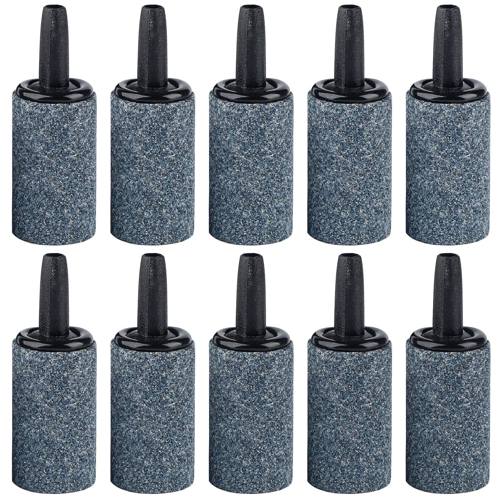 Pawfly aquarium air stone 1 inch diameter emits dense bubbles for nano tanks.