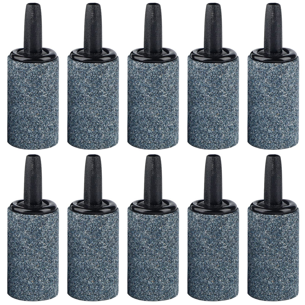 Pawfly aquarium air stone 1 inch diameter emits dense bubbles for nano tanks.