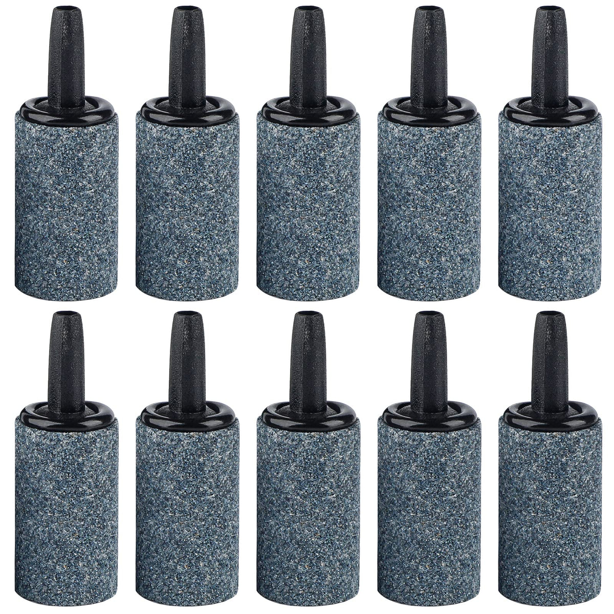 Pawfly aquarium air stone 1 inch diameter emits dense bubbles for nano tanks.