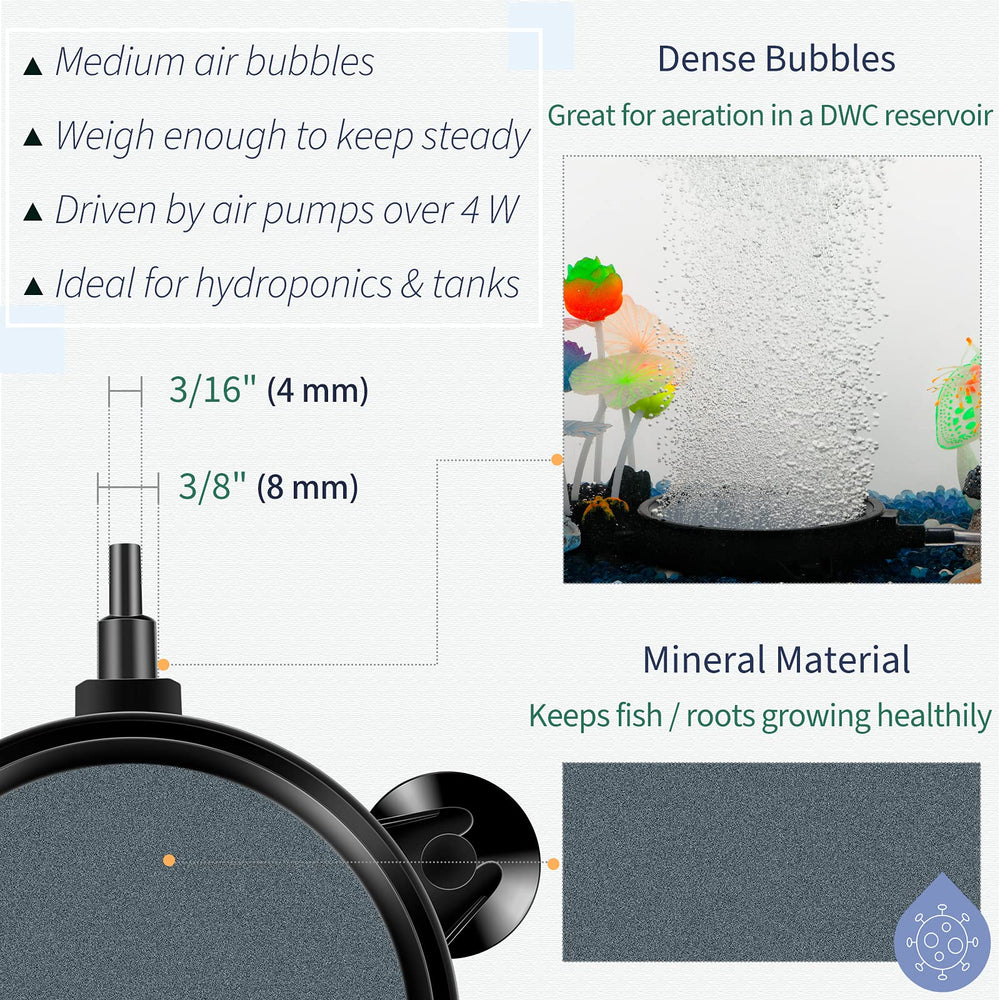 Pawfly mineral-material diffuser offers safe composition ideal for fish and plants.