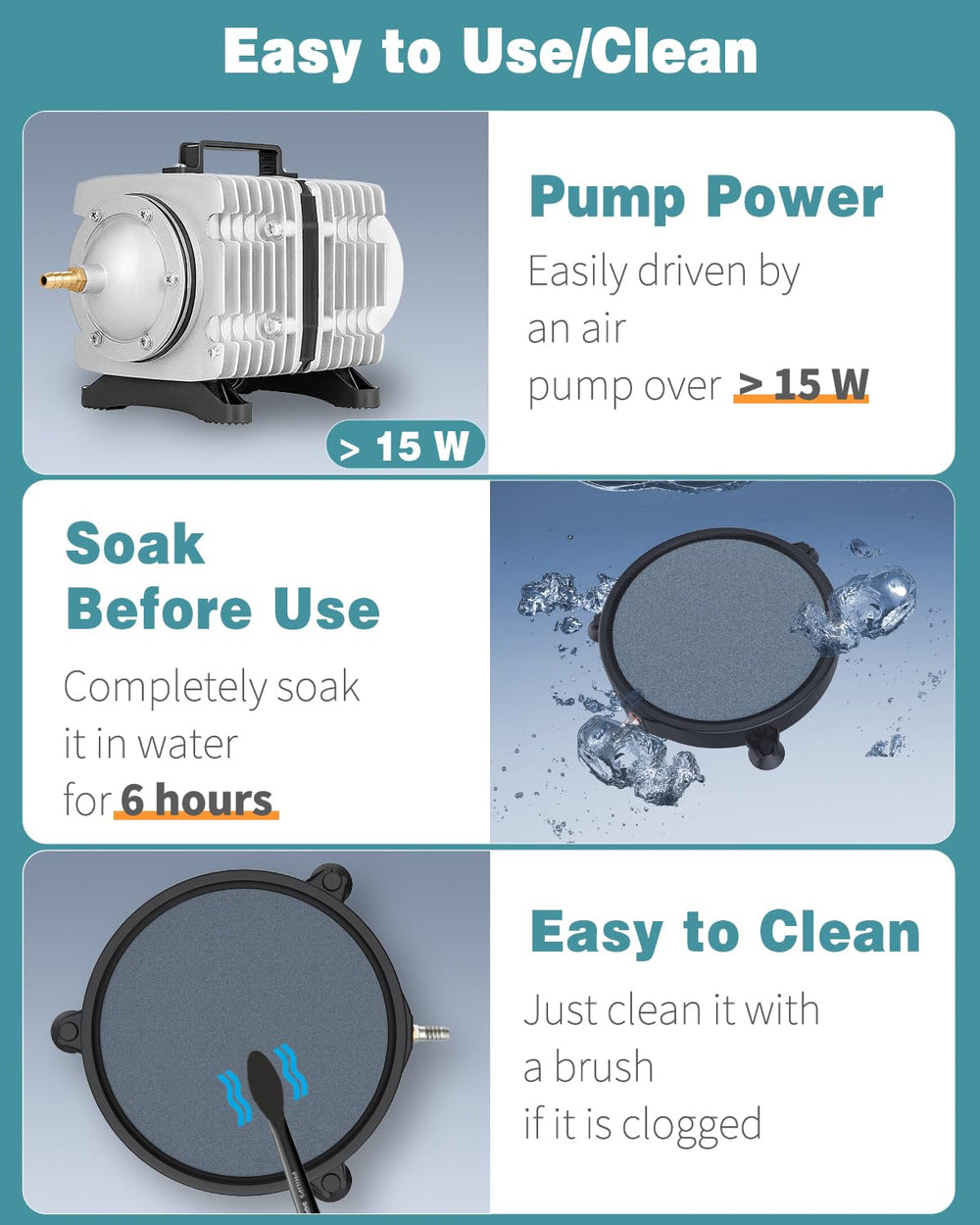 Pawfly air stone used in a DWC reservoir setup for root health.
