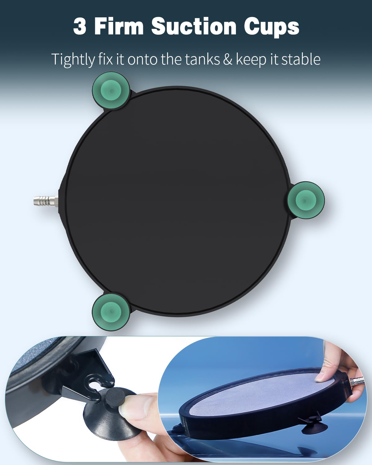 Pawfly air stone requires a 6-hour soak before first use.