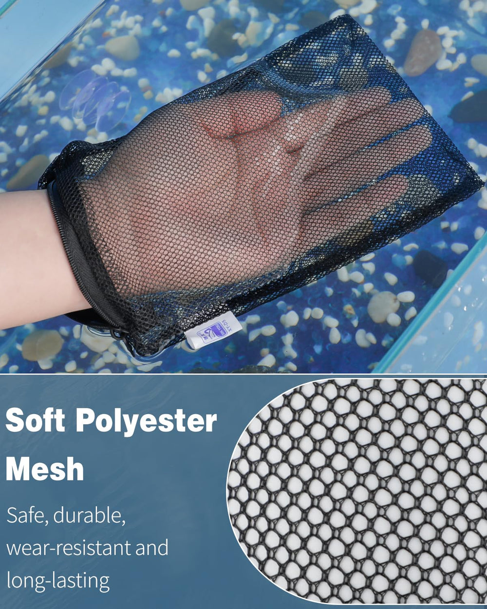 Pawfly filter media bag is washable and fade-resistant for long-term reuse.