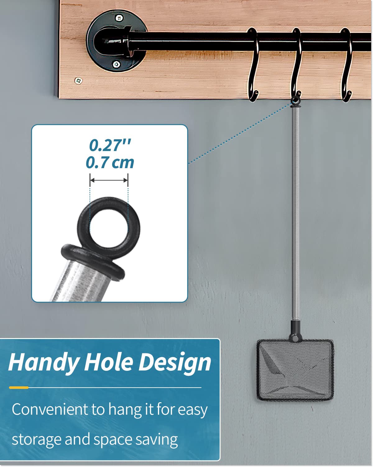 Pawfly aquarium cleaning tool suitable for tanks and ponds