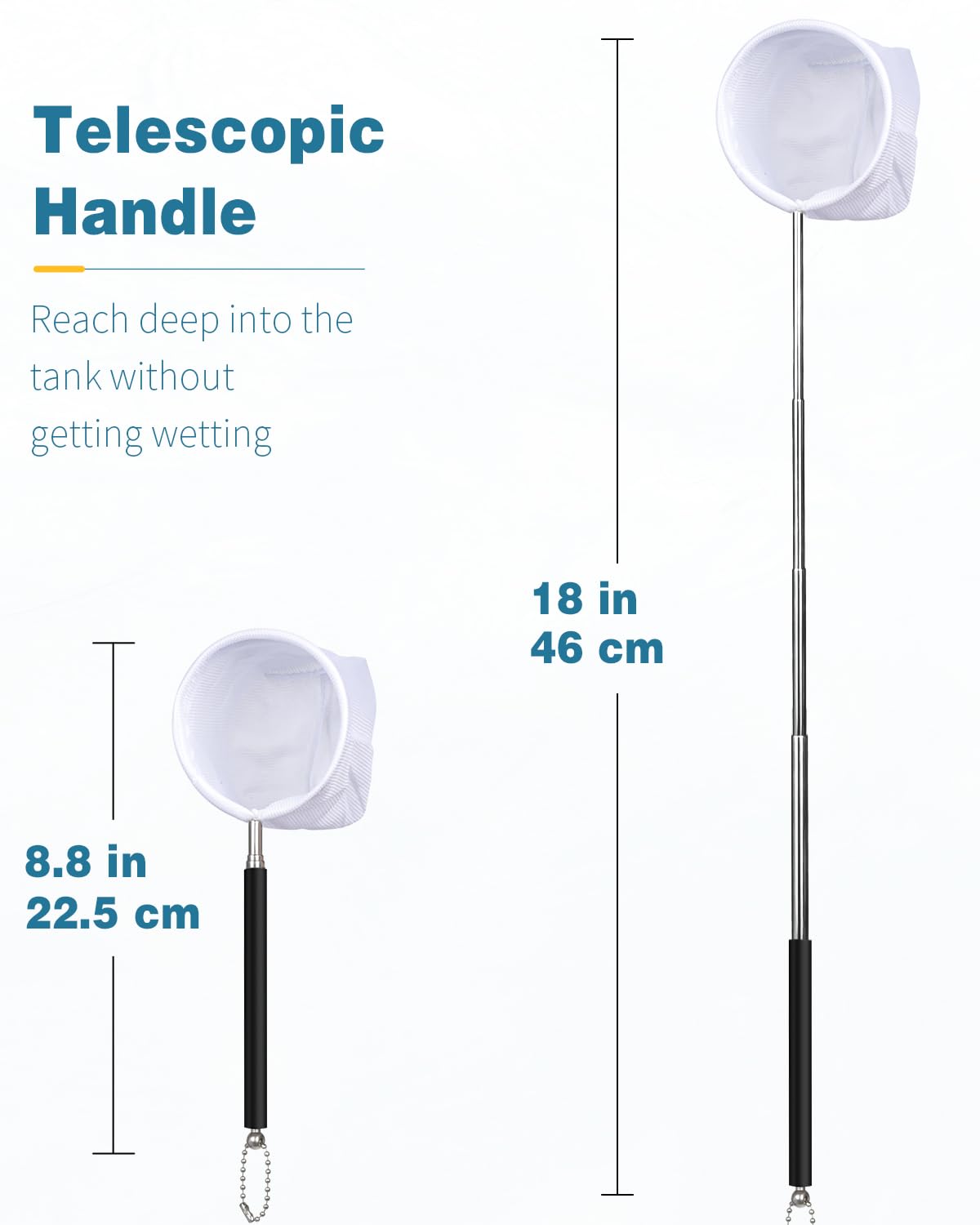 Pawfly debris-skim use shows it removing leftovers in small tanks