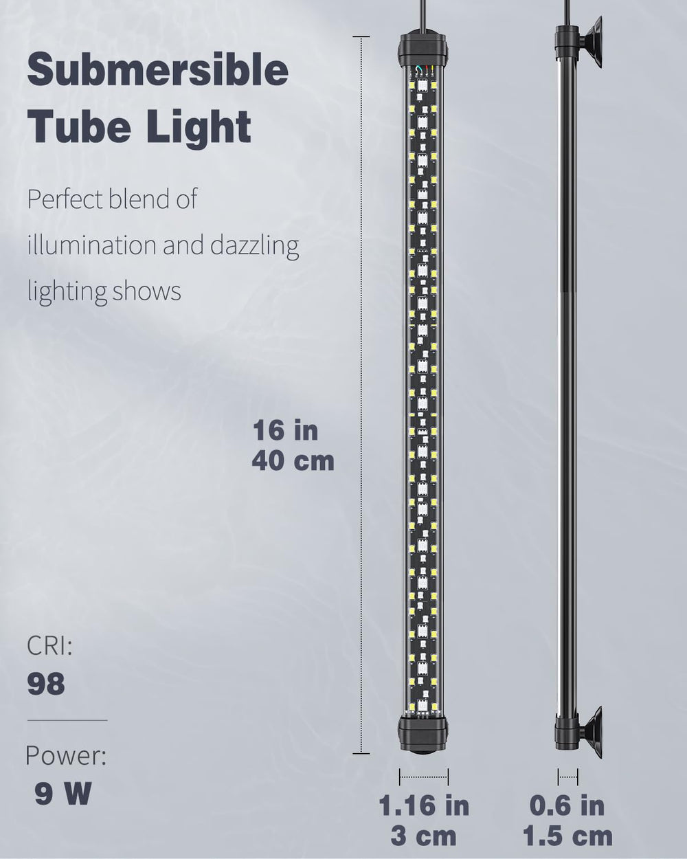 Pawfly aquarium LED light brightness controls enable precise, adjustable lighting for diverse needs.