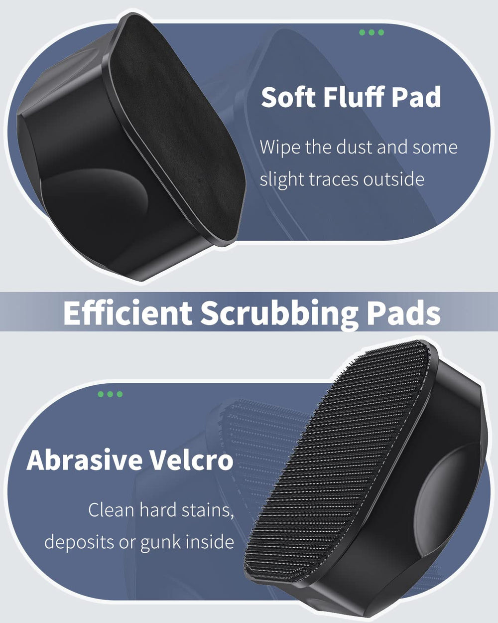 Pawfly aquarium magnetic brush compact-design showcases space-saving storage