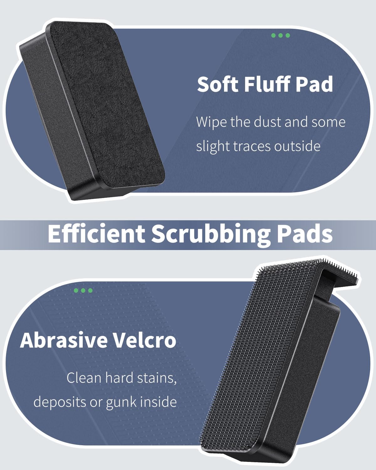 Pawfly Aquarium Magnetic Brush corner-cleaning view emphasizes square design reaching edges.