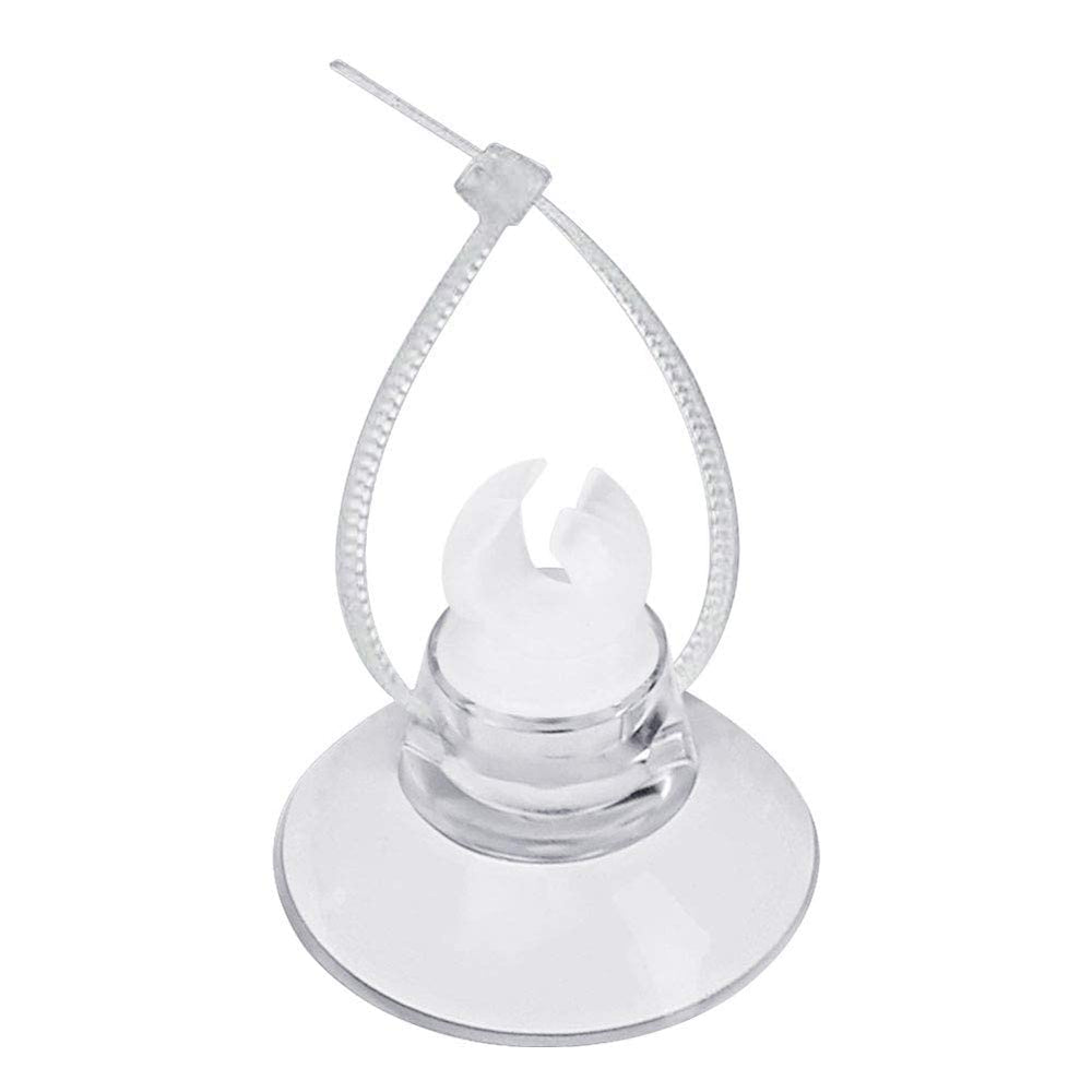 Pawfly aquarium suction cups with clips secure smooth tank surfaces for stable setups