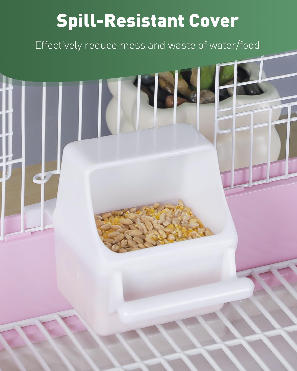 Pawfly small-bird bowl ideal for parakeets, cockatiels, and canaries.