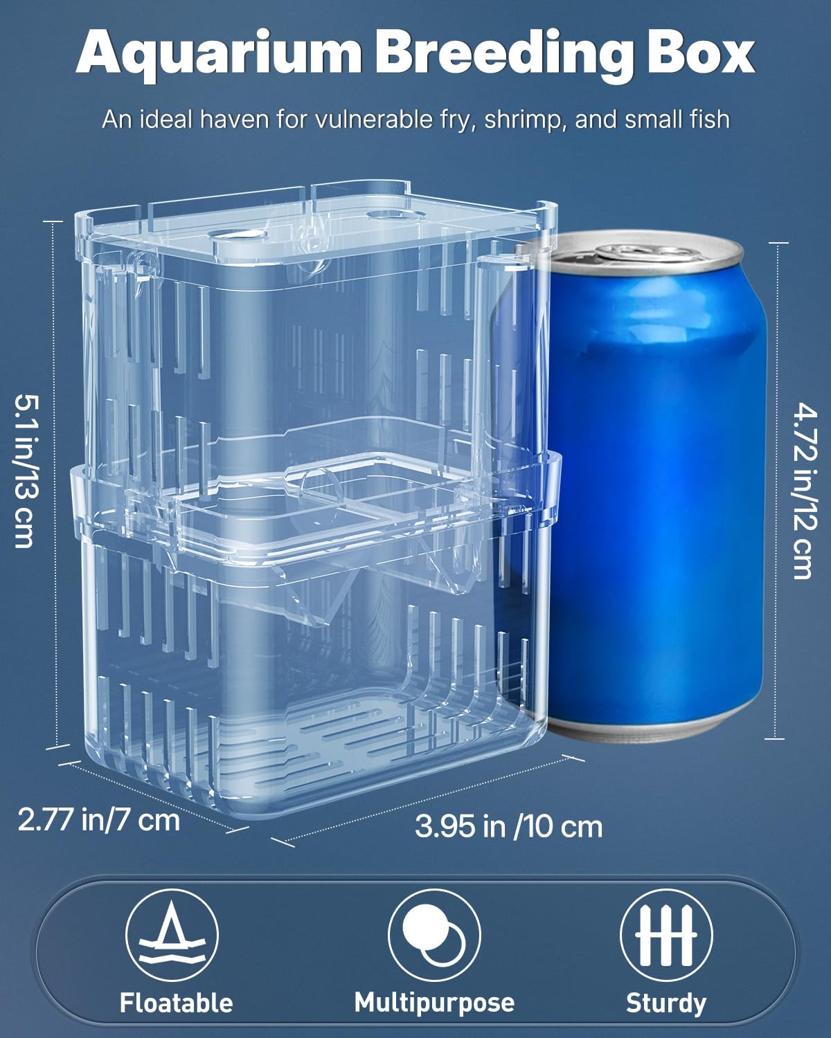 Pawfly breeding box two-chambers setup shows isolation and hatchery space.