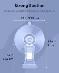 Pawfly clear plastic fish feeding tool keeps meals organized and rust-free on glass
