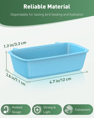 Pawfly coop cups closeup highlights durable plastic for long-term use.