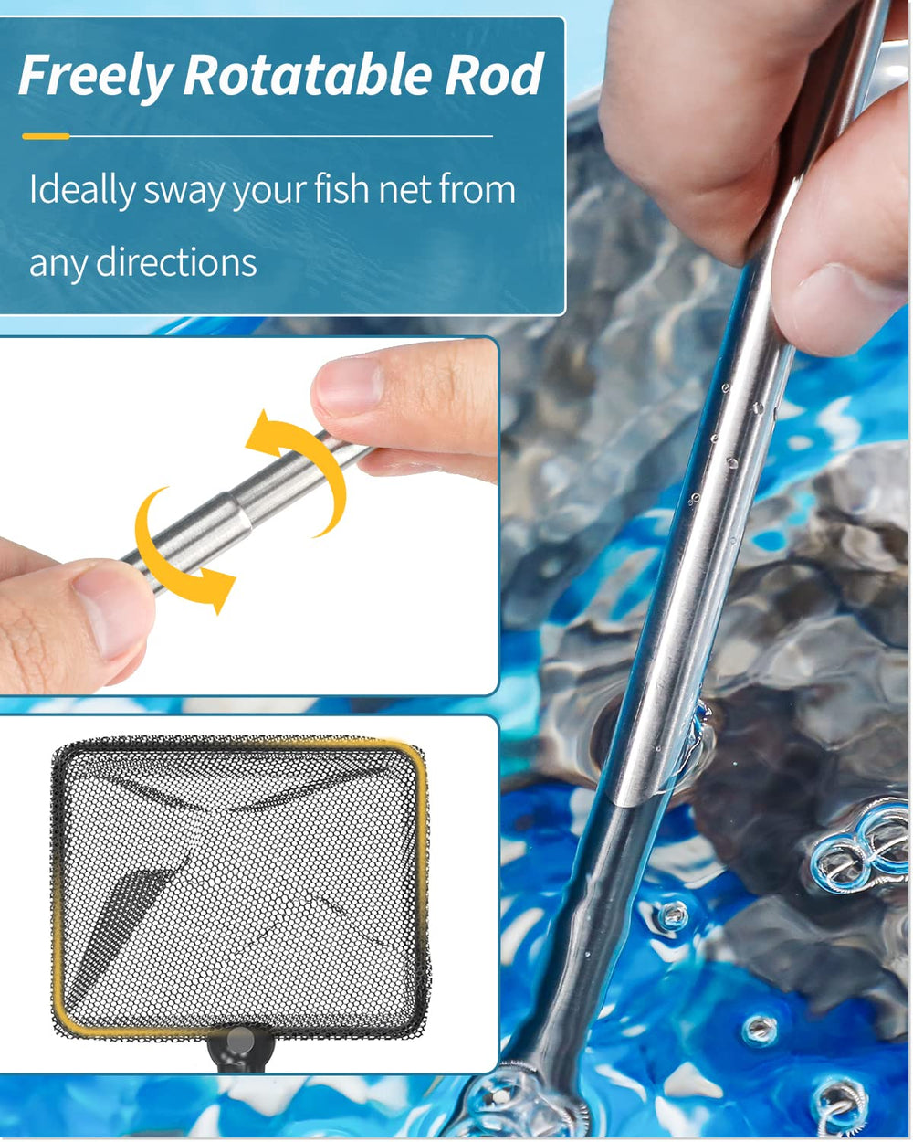 Pawfly 2-inch pocket depth aids secure loading of small fish