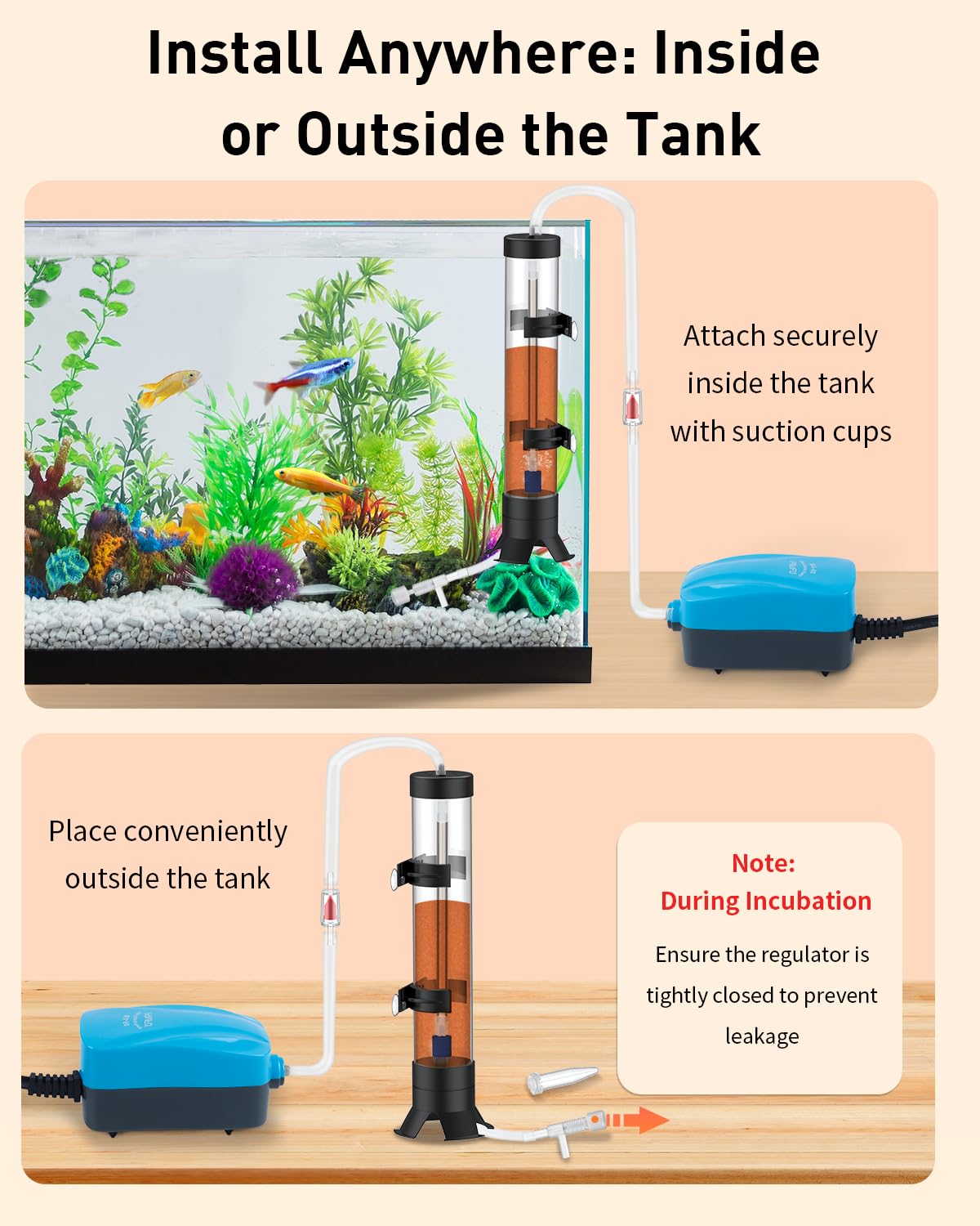 Pawfly Droppers and Storage Bottles keep unused fry fresh.