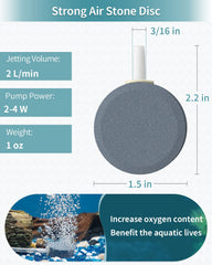 Pawfly DWC reservoir setup with air diffuser for root oxygenation