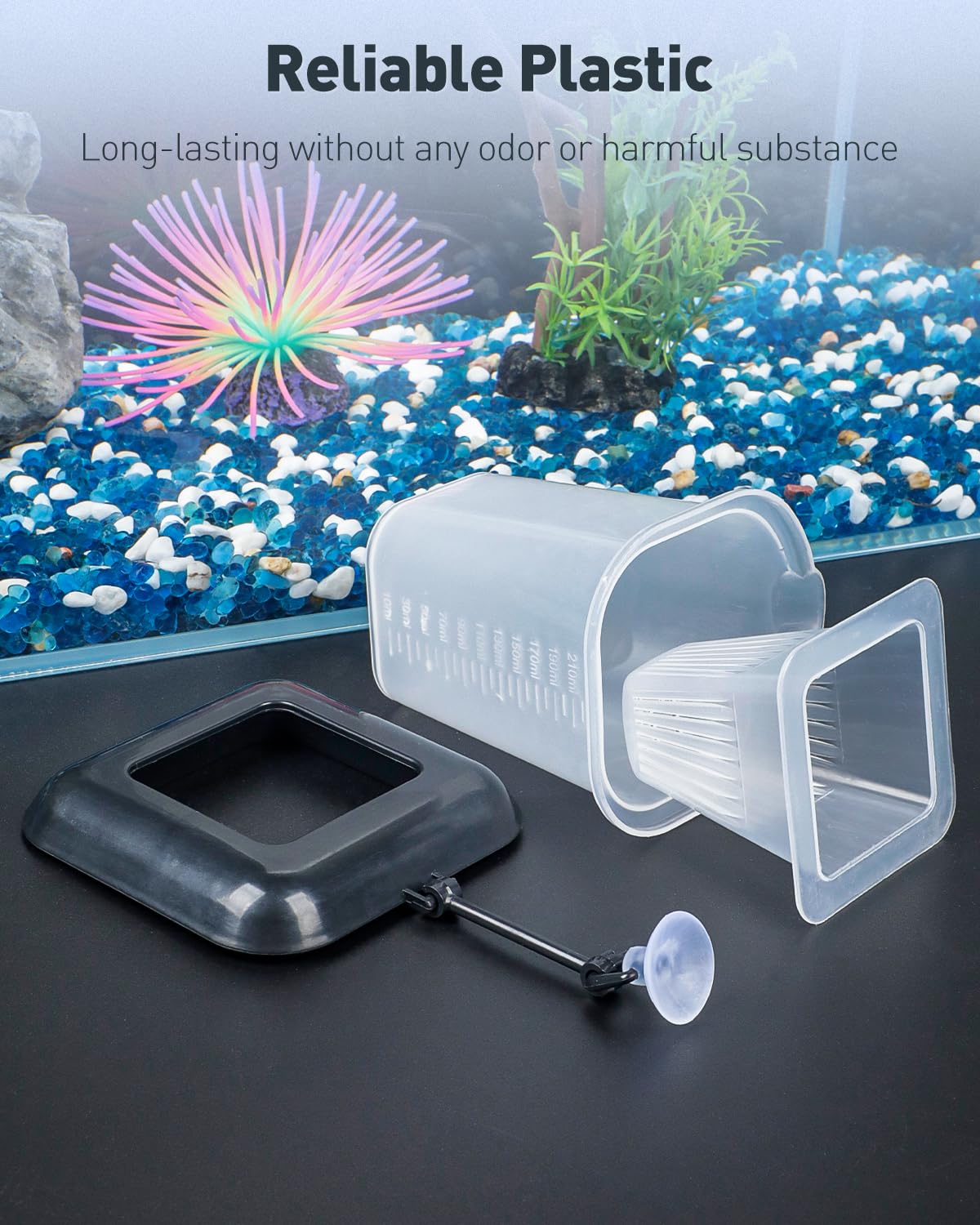 Pawfly easy-installation requires no tools for quick tank setup