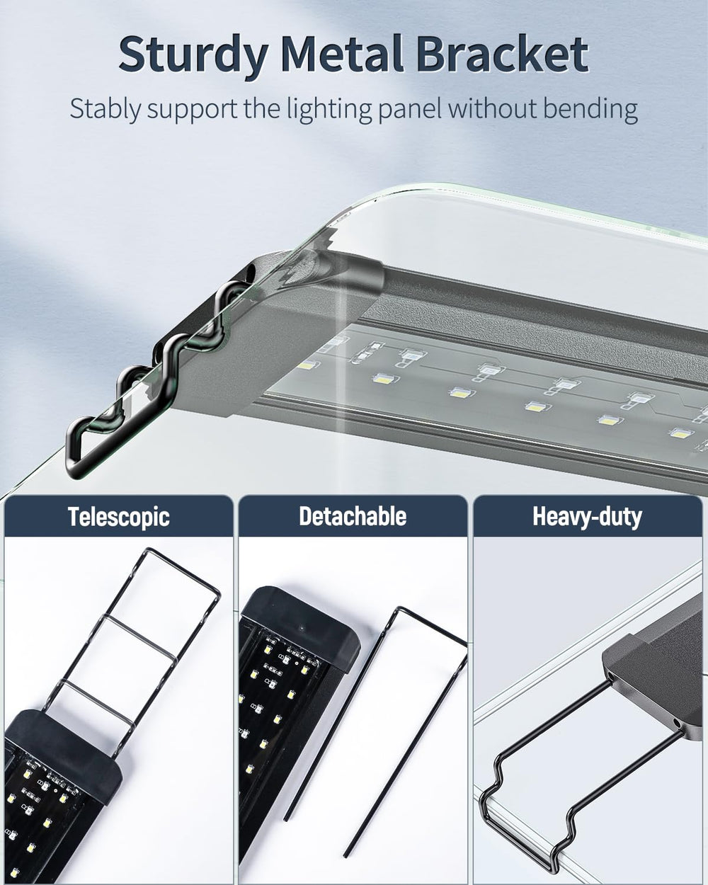 Pawfly extendable-bracket installation image shows quick, level mounting.