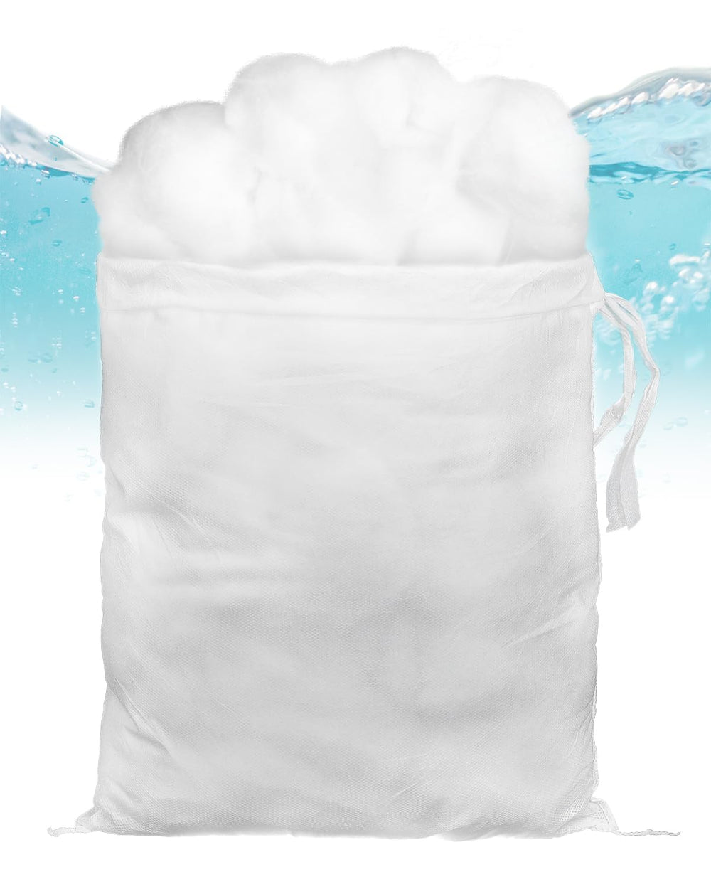 Pawfly Filter Floss bag front view showing packaging and ready-to-use filter media for quick setup.