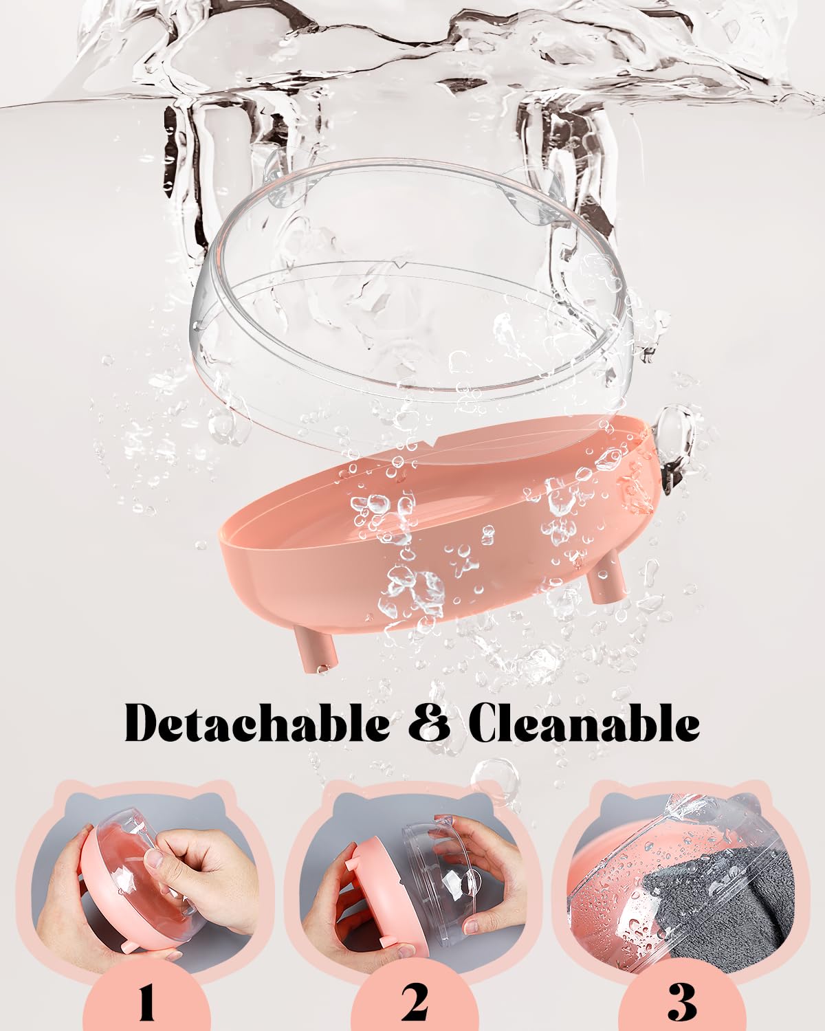 Pawfly hamster sand bath in cage setup demonstrating versatile placement for small pets