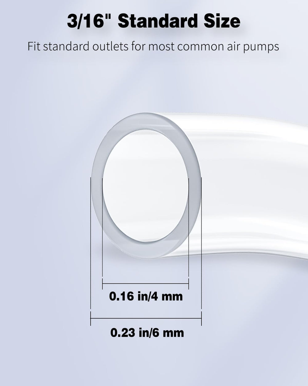 Pawfly multipurpose aquarium tubing ideal for fish tanks, ponds, hydroponics.