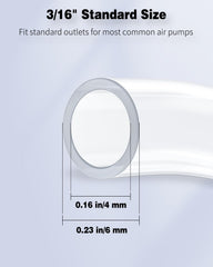 Pawfly multipurpose aquarium tubing ideal for fish tanks, ponds, hydroponics.