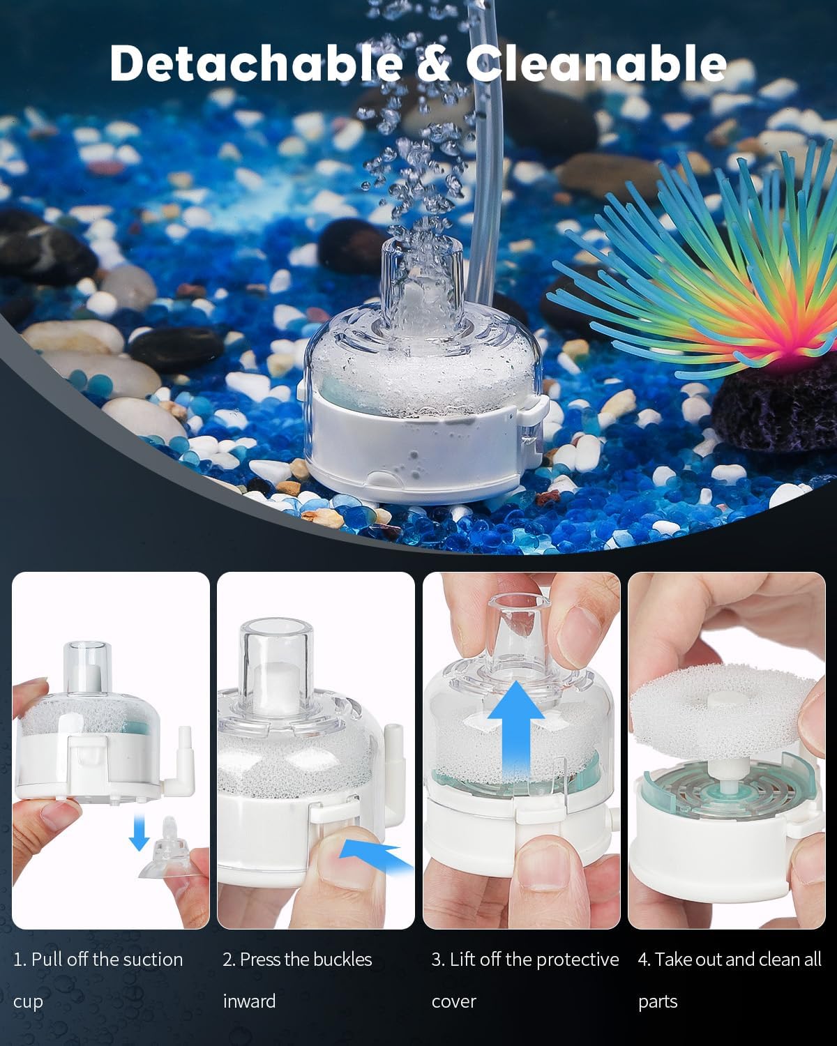 Pawfly Nano check valve and tubing for safe operation.