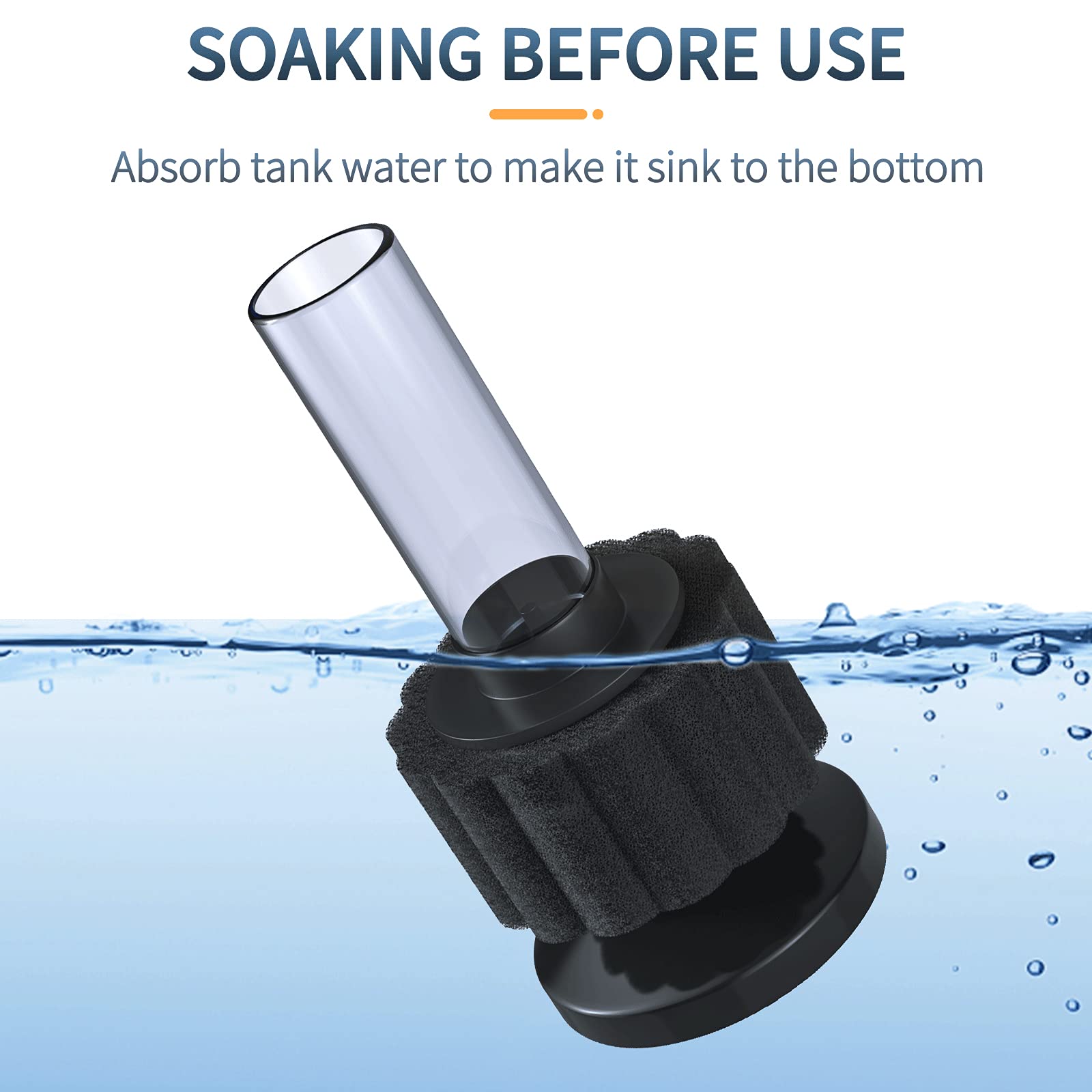 Pawfly quiet aeration reducing tank noise while feeding and caring for fish.