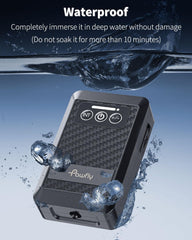 Pawfly quiet-operation aquarium air pump delivers subtle noise for peaceful tanks.