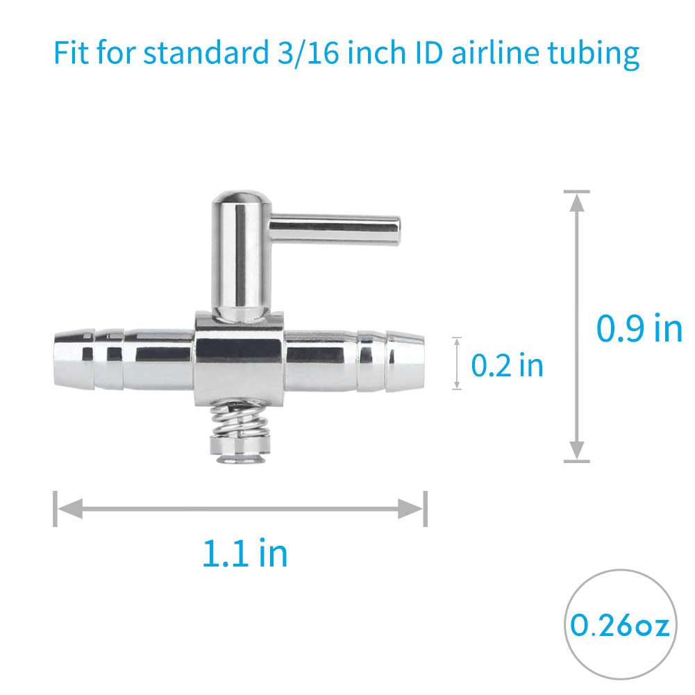 Pawfly 3/16 inch fittings compatible with common pumps and hoses.