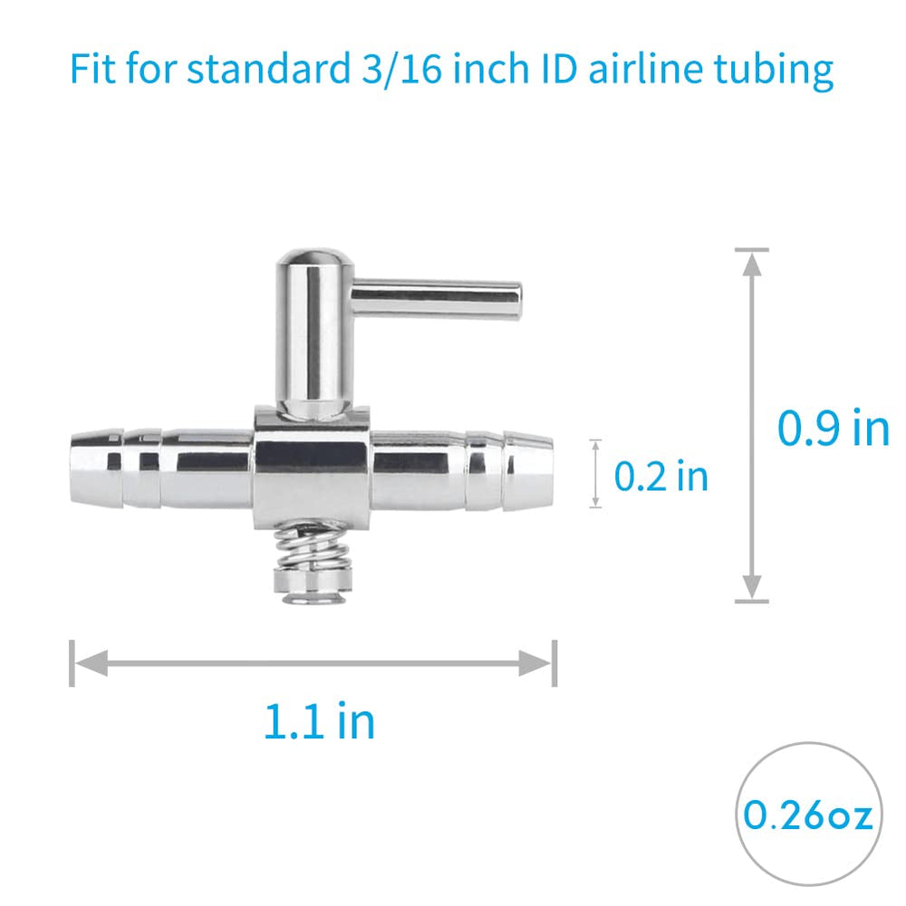 Pawfly 3/16 inch fittings compatible with common pumps and hoses.