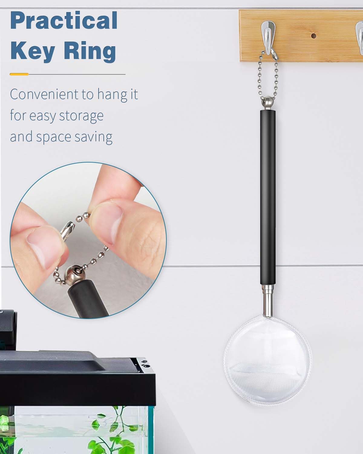 Pawfly small-tank transfer tool eases moving baby fish safely.