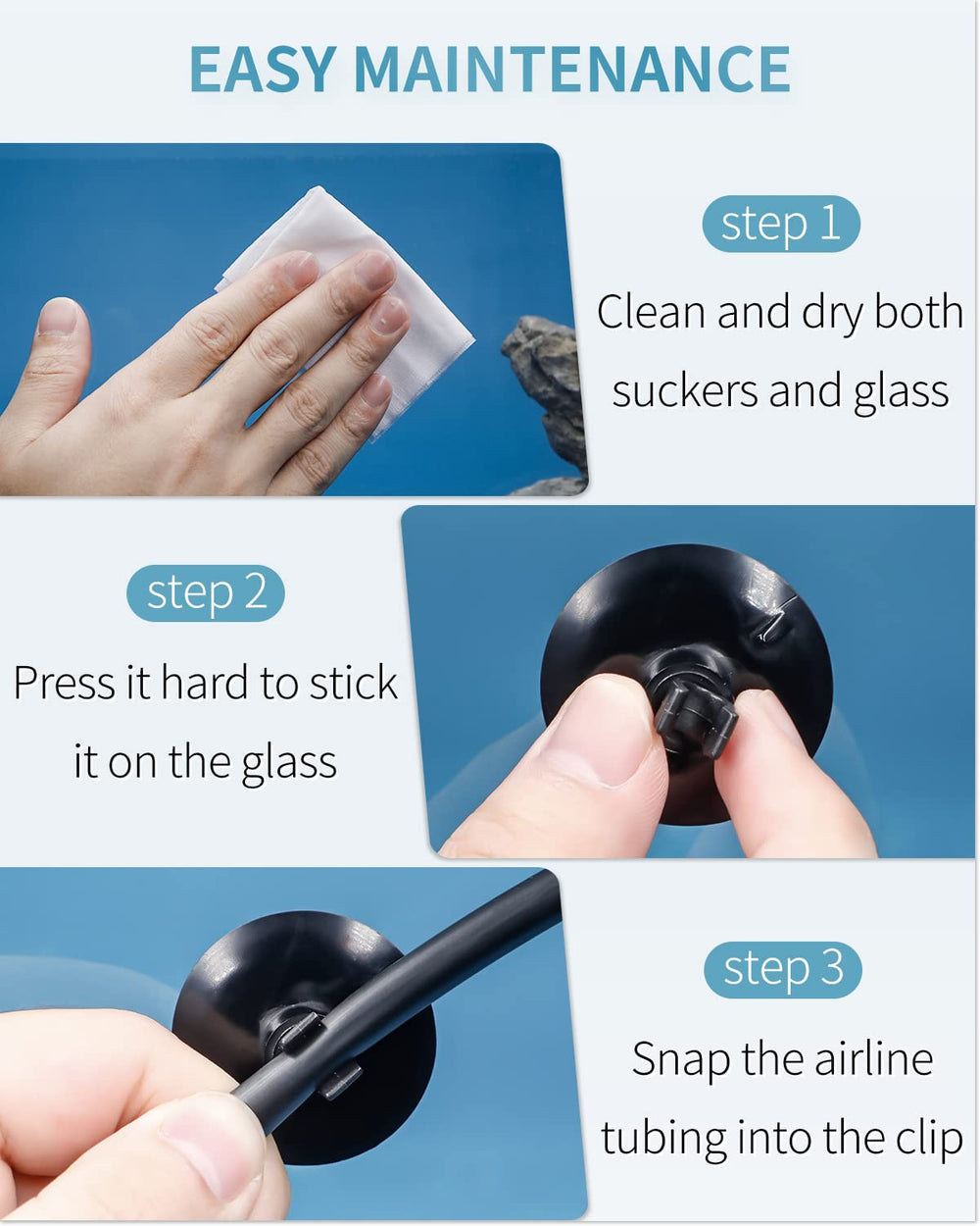 Pawfly soft-plastic suction cup provides gentle, strong hold.