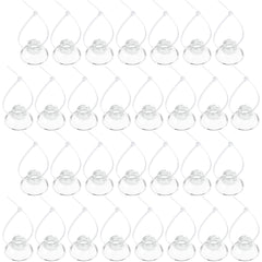 Pawfly suction cups 1 inch diameter securely mount aquarium decorations.