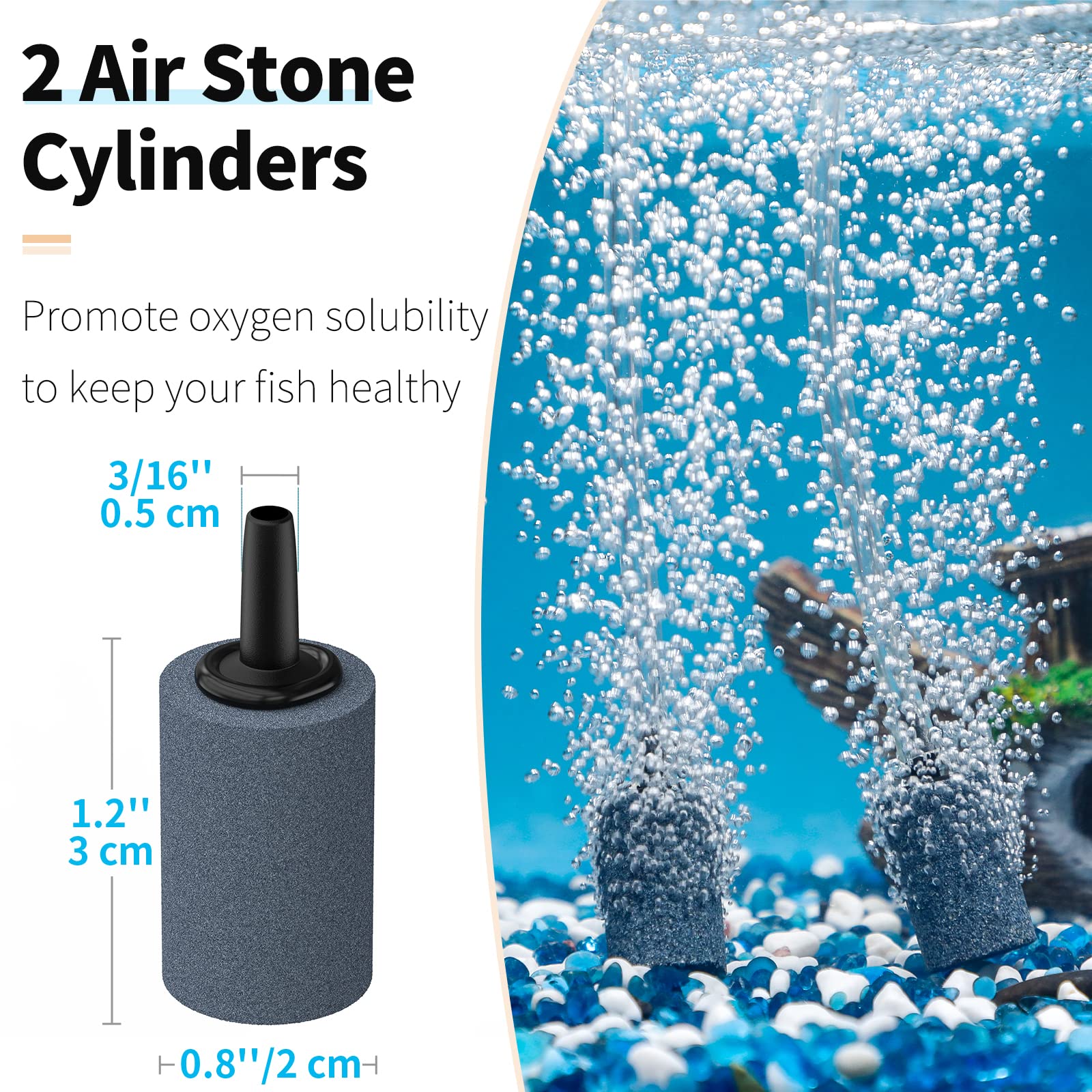 Pawfly suction cups mount securely on smooth tank surfaces