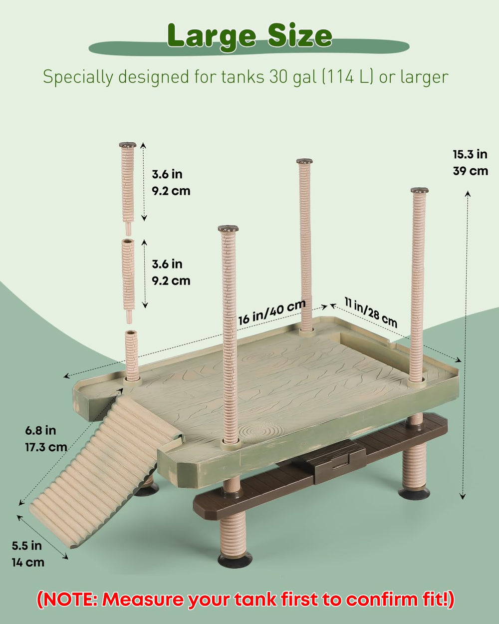 Pawfly Turtle Dock textured ramp close-up illustrating slip-resistant access