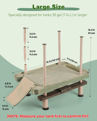 Pawfly Turtle Dock textured ramp close-up illustrating slip-resistant access