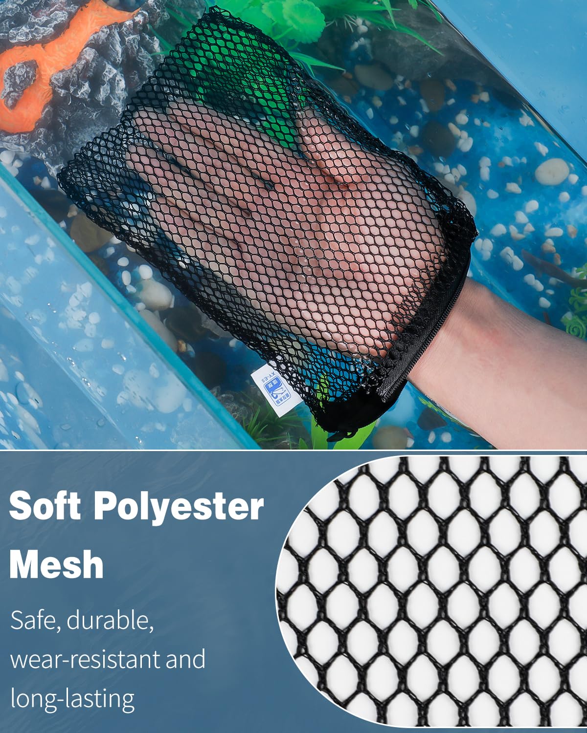 Pawfly washable and fade-resistant bag designed for long-term aquarium use
