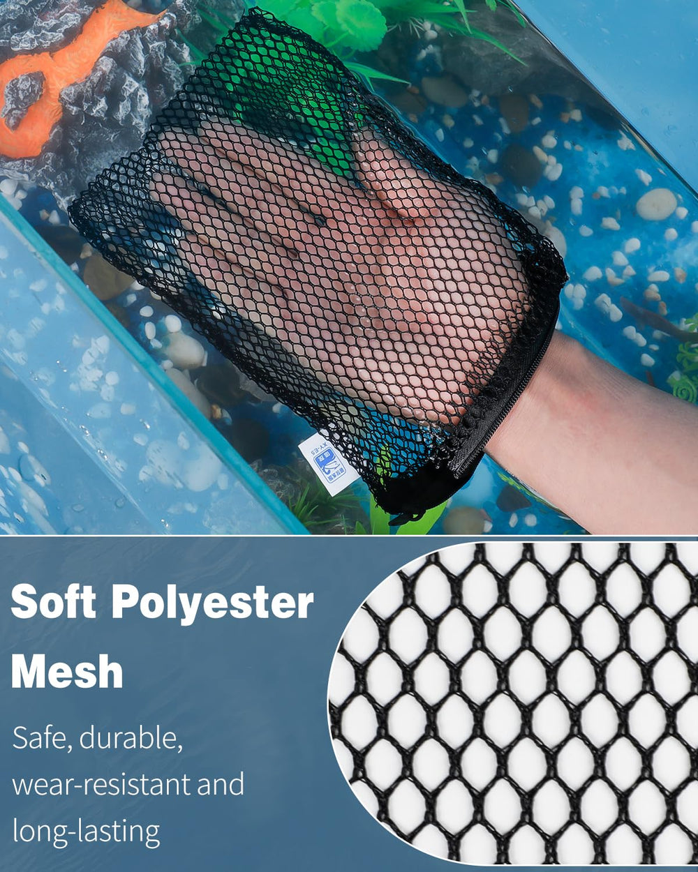 Pawfly washable and fade-resistant bag designed for long-term aquarium use