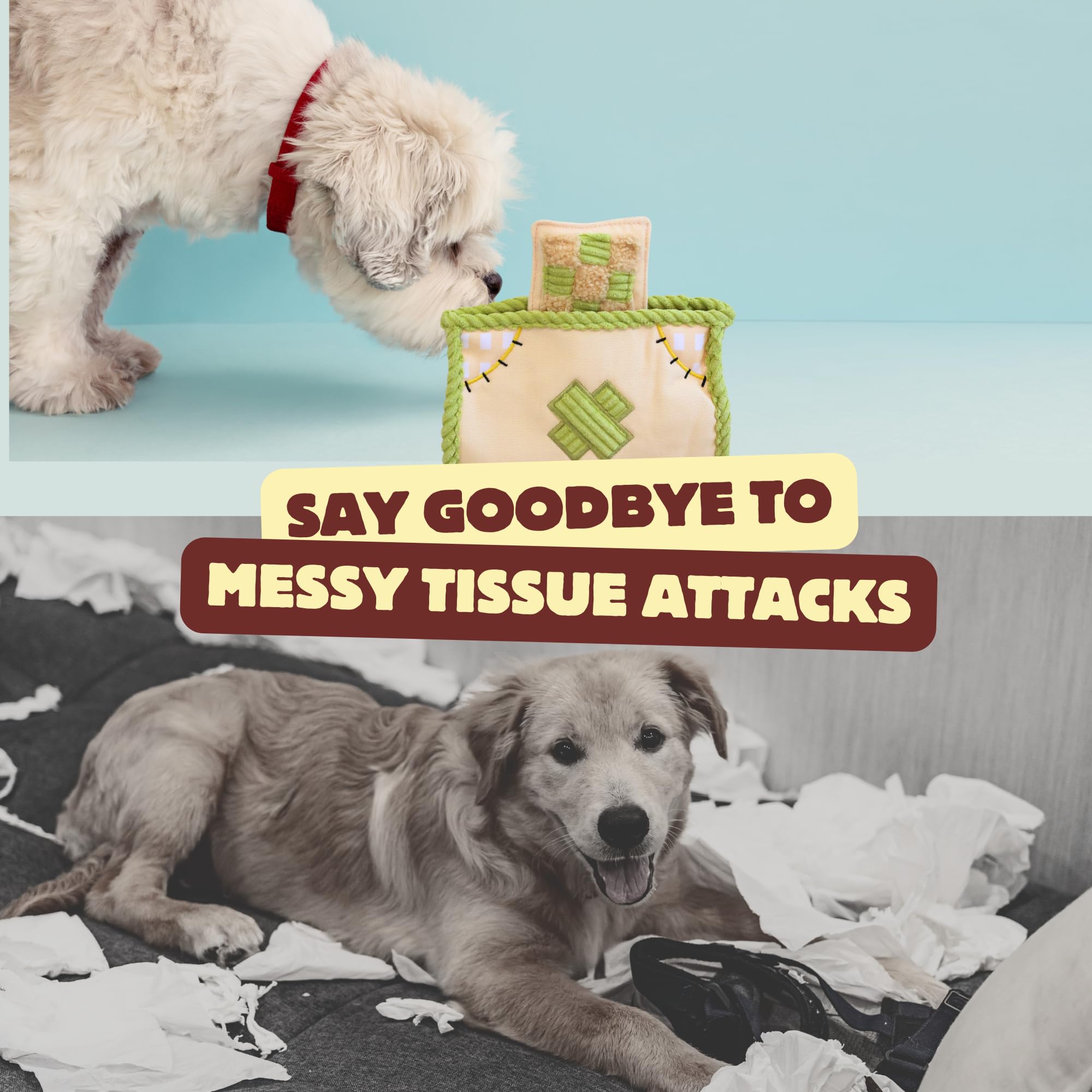 Pawfoo Lab brain-boosting design encourages sniffing and problem-solving during enrichment sessions.