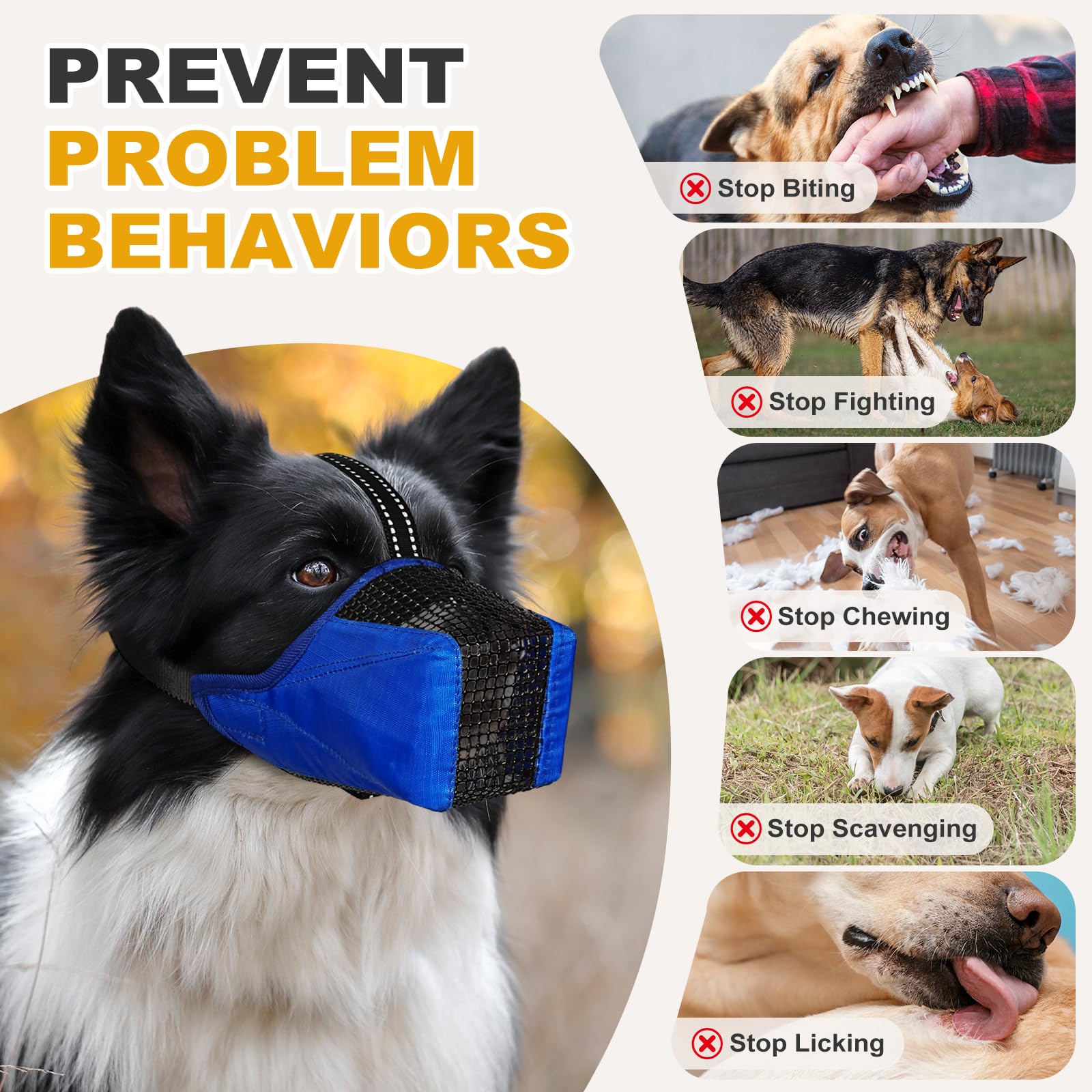 Pawfun breathable soft mesh keeps dogs cool and comfortable during long wear.